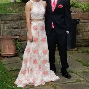 2 Piece Prom Dress